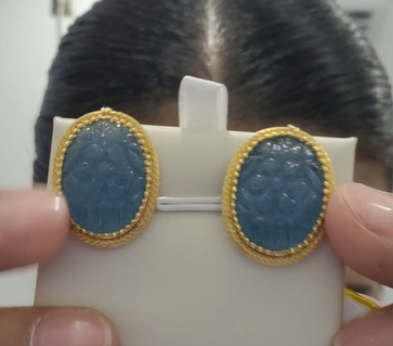 Aquamarine Earring
