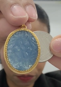 Aquamarine Pendant