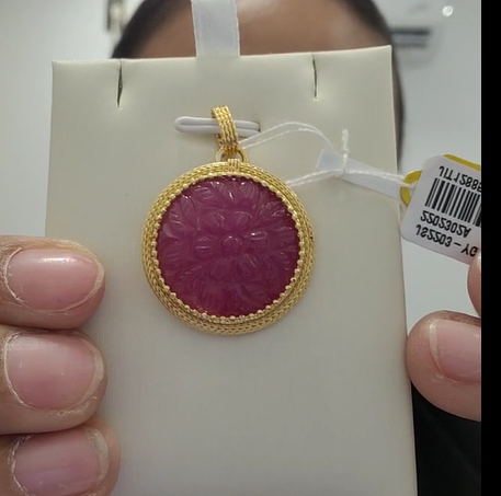 Pink Jade Pendant