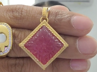 Pendant Pink Jade