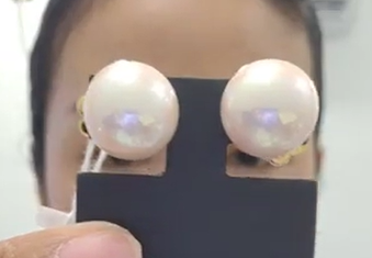Edison Pearl Earring Light Pink