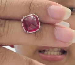 EARRING CREATED RUBY