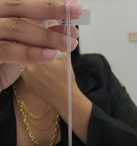Platinum necklace