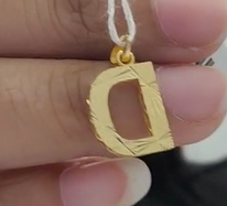 Letter D Pendant