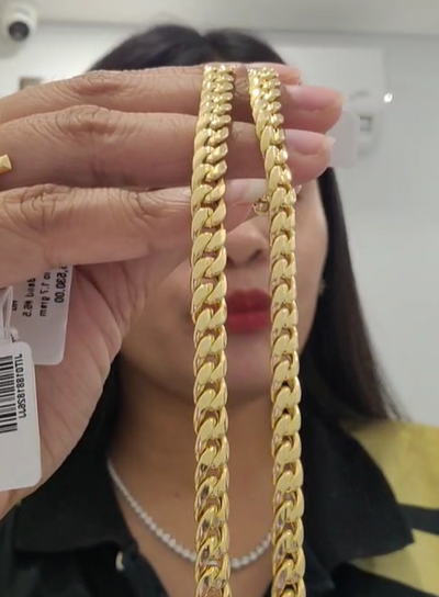 Gold necklace