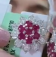 EARRING RUBY